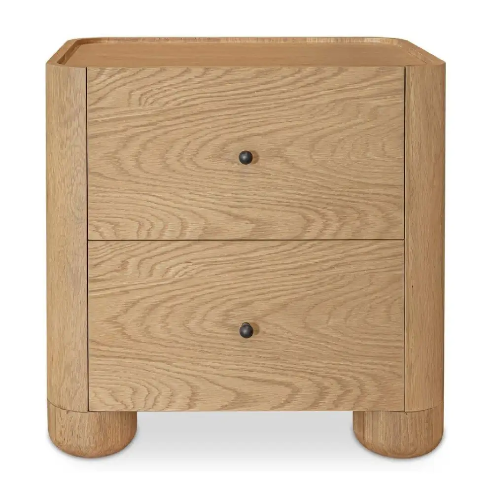 Solid Oak Drawer Nightstand