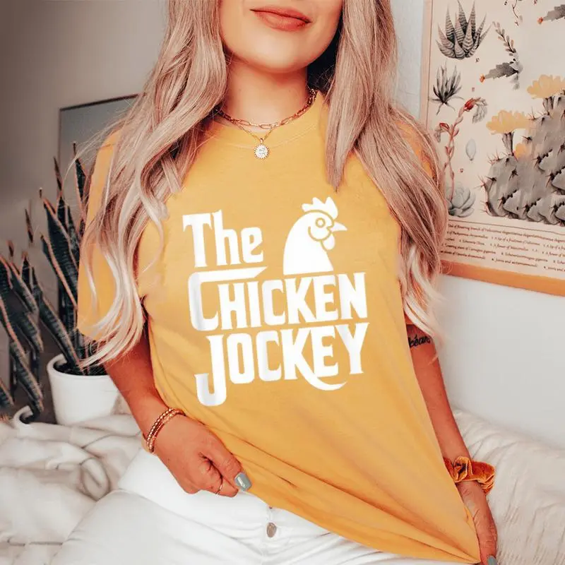 The Chicken Jockey Women's Oversized Comfort T-Shirt