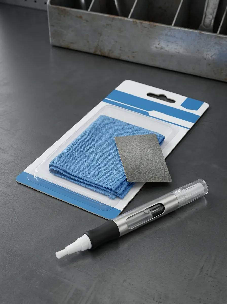 Chrome Restoration Pen with Cleaning Cloth Kit