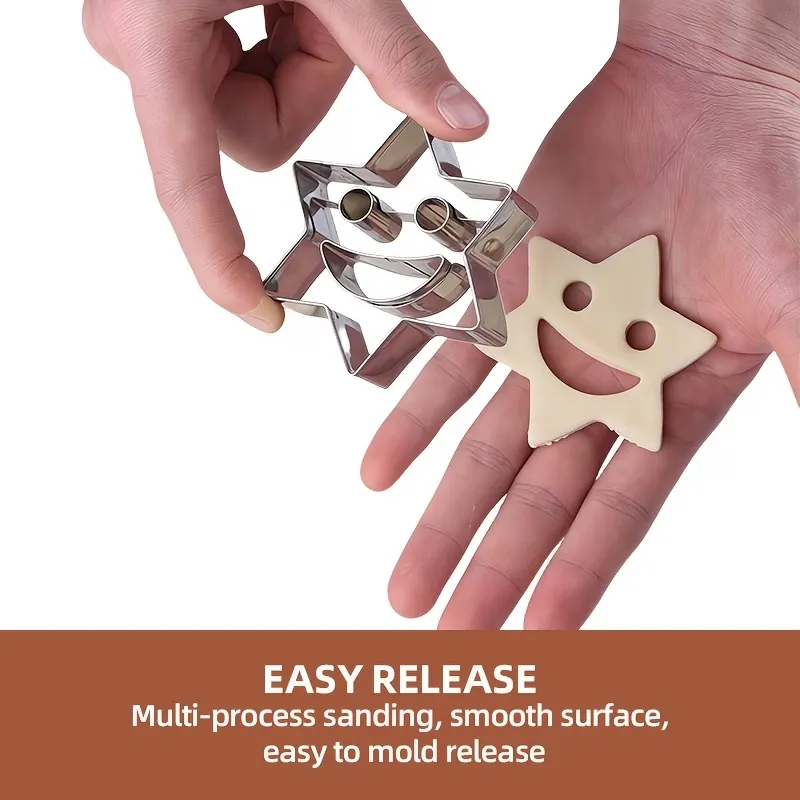 Smiley Face Cookie Cutter Set