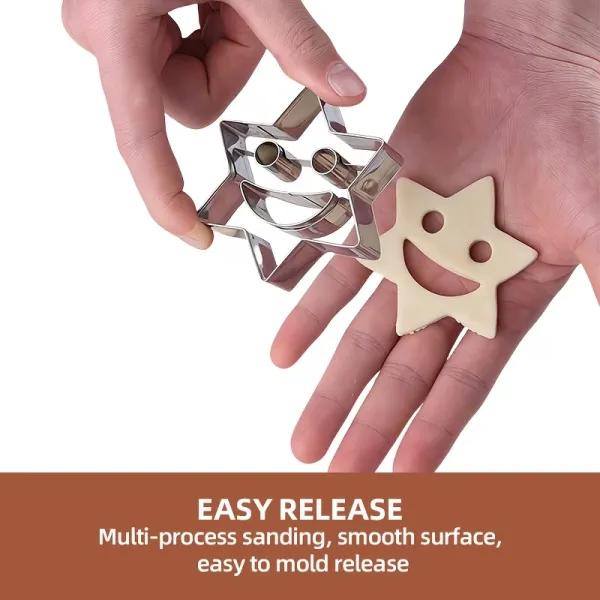Smiley Face Cookie Cutter Set