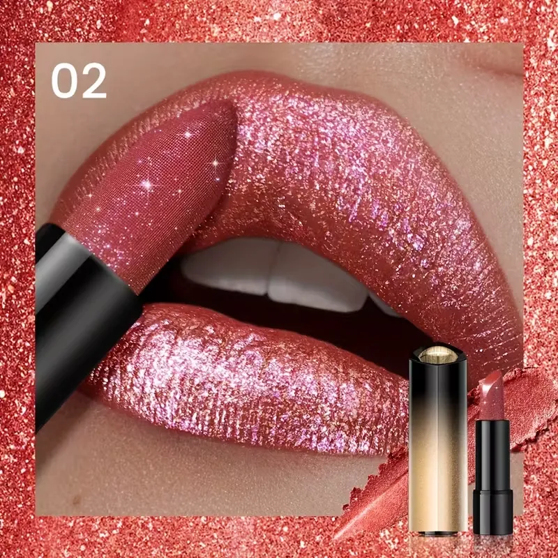 Shiny Metallic Lipstick