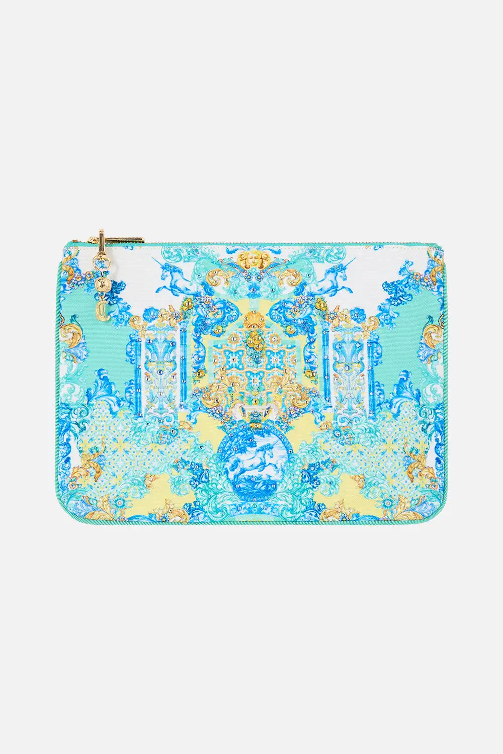 Easy Fit Small Canvas Clutch Bag