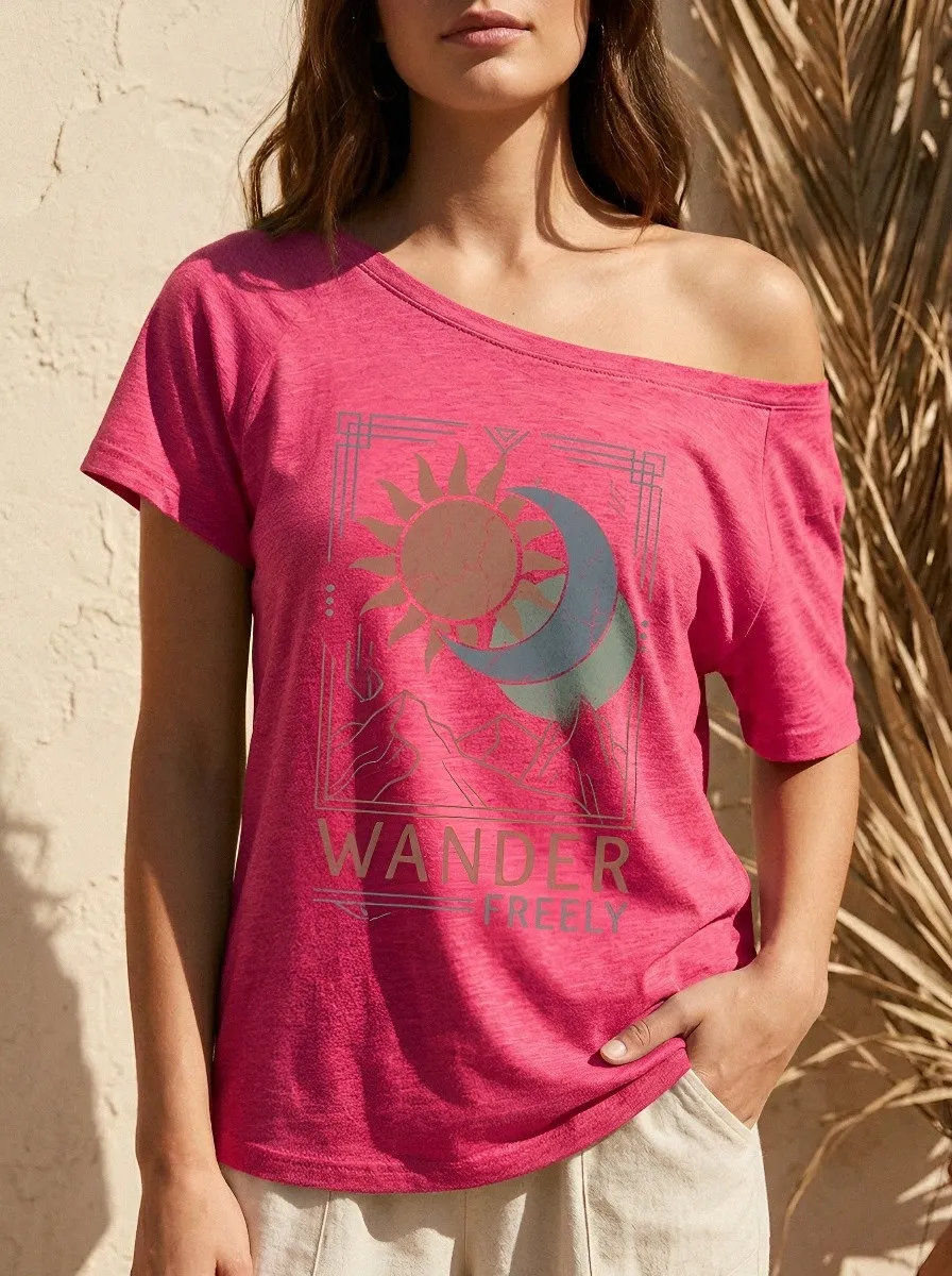 Boho Wanderer Sun T-Shirt