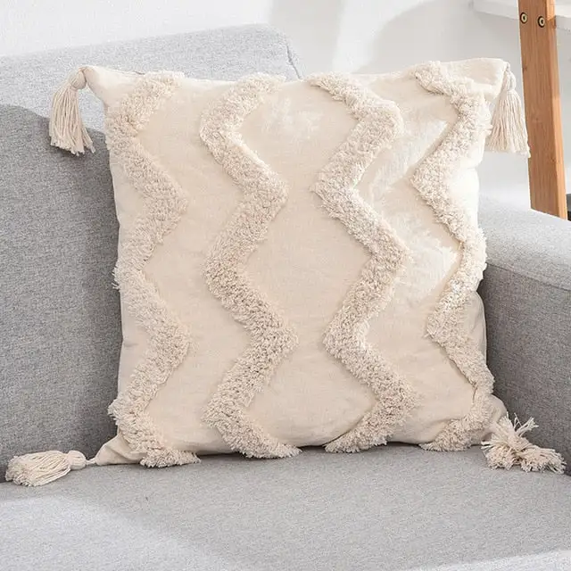 Tassel Boho Pan Decorative Throw Blanket