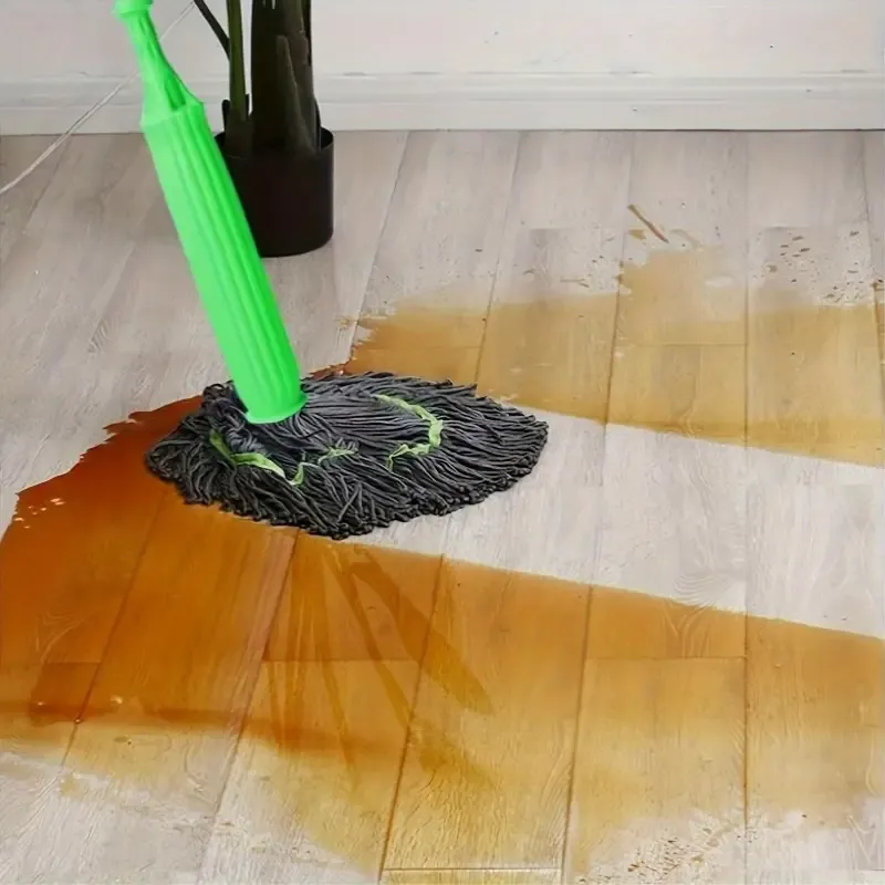 1pc 60-inch 2-in-1 Self-Twisting Mop