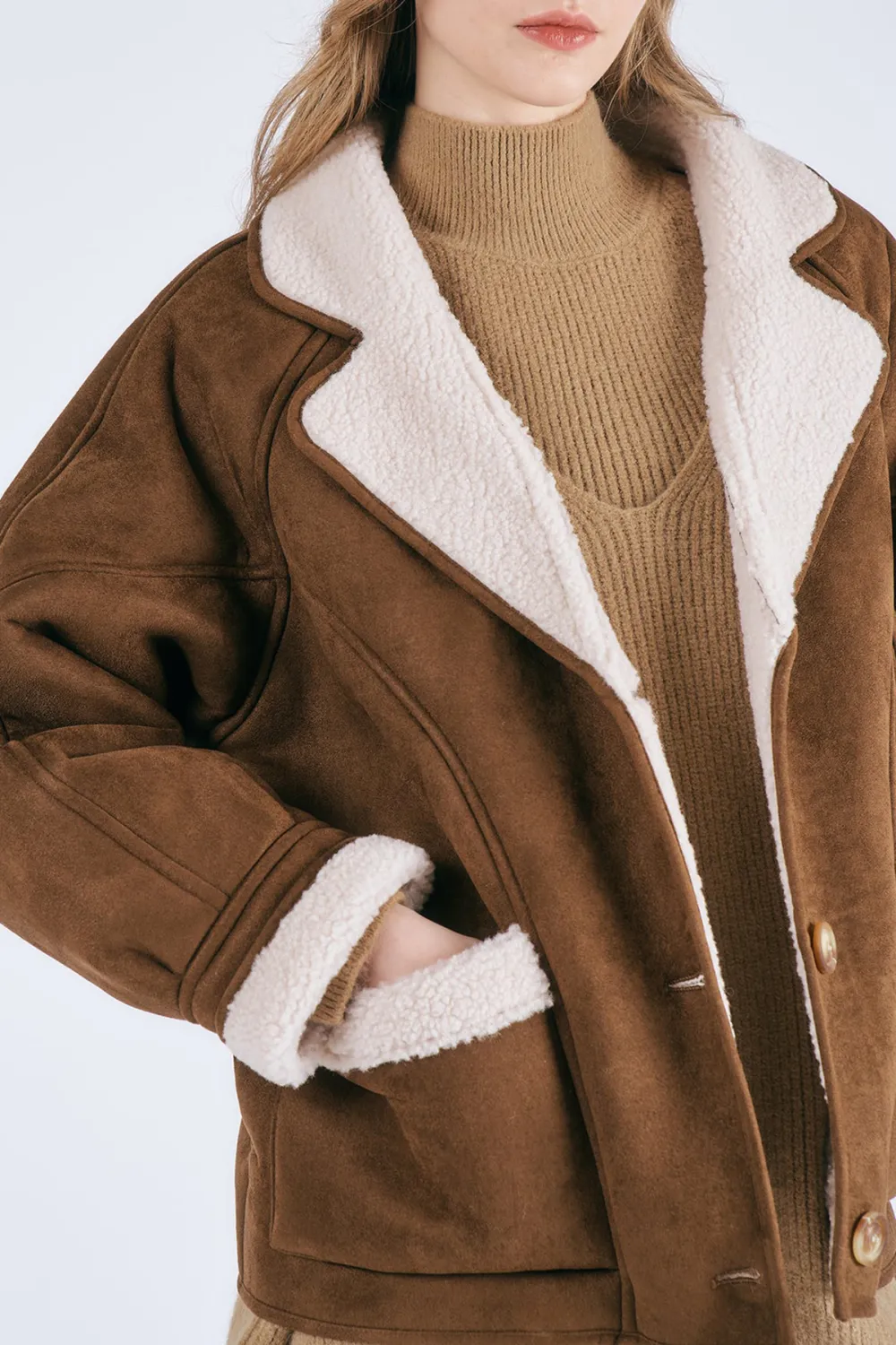 Faux Shearling Jacket