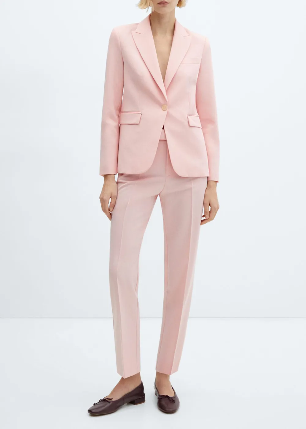 Straight Suit Pants