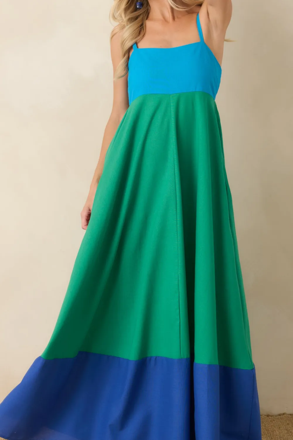 Modern Style Maxi Dress
