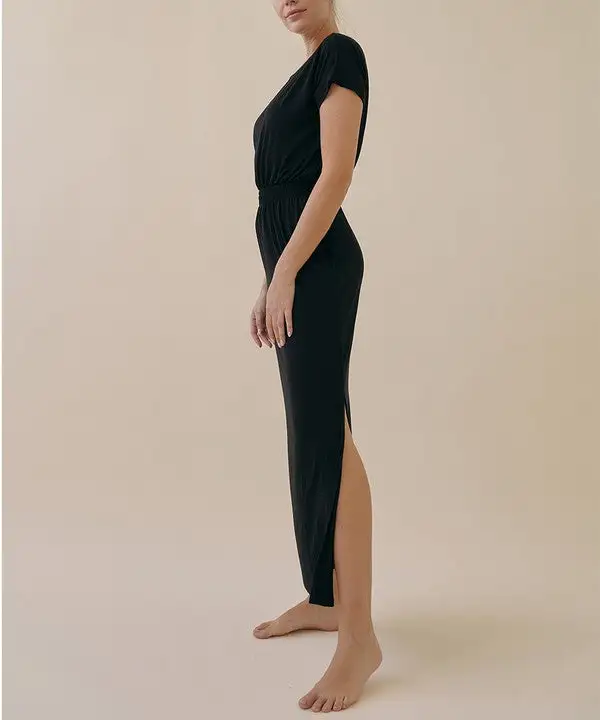Bamboo Casual One Piece Dress