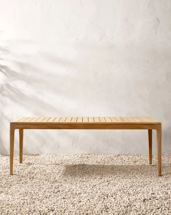 Organic Teak Dining Table
