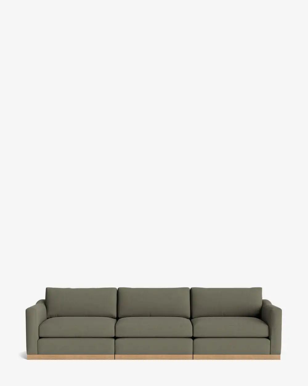 Modular Oak Sofa