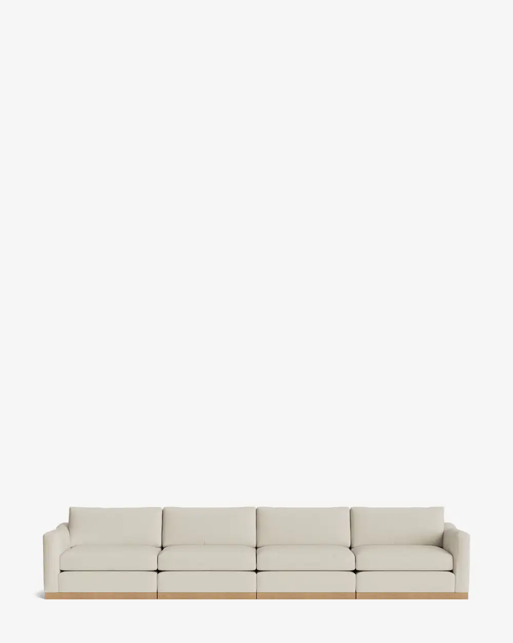 Modular Oak Sofa