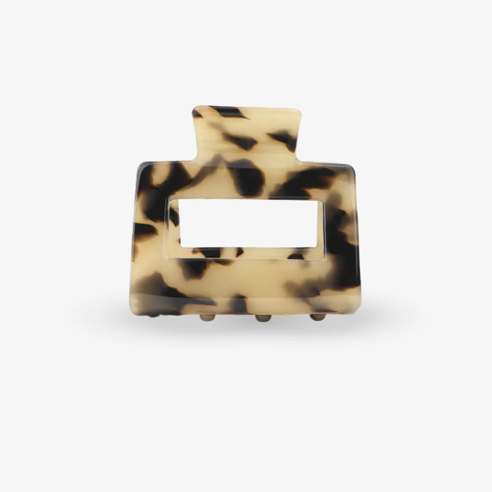 Creative Minimal Leopard Pattern Hair Clip