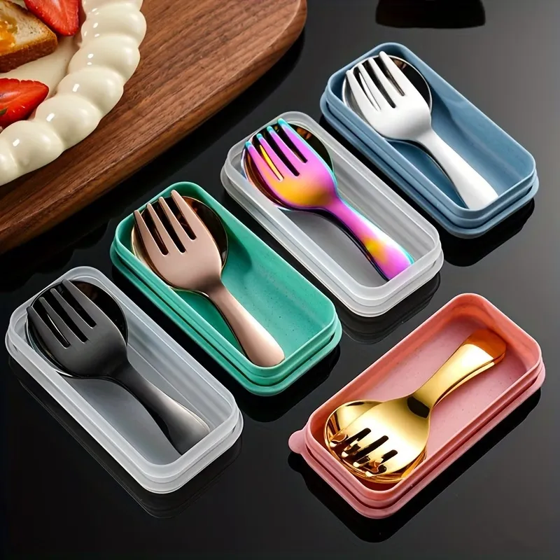 Portable Spork Cutlery Set