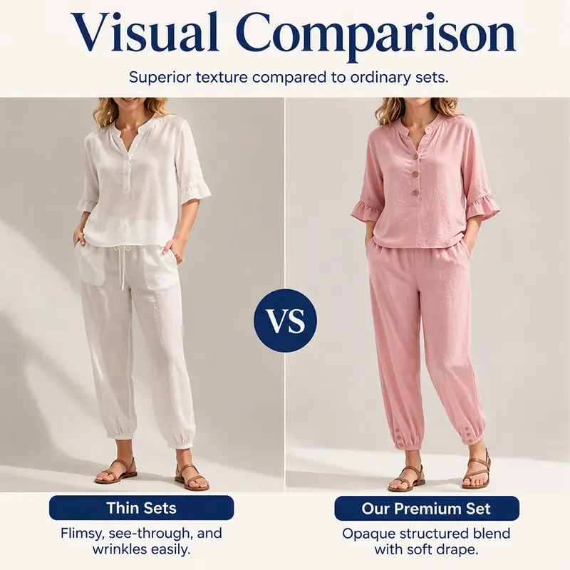 Women's Casual Top & Pants Two-Piece Set