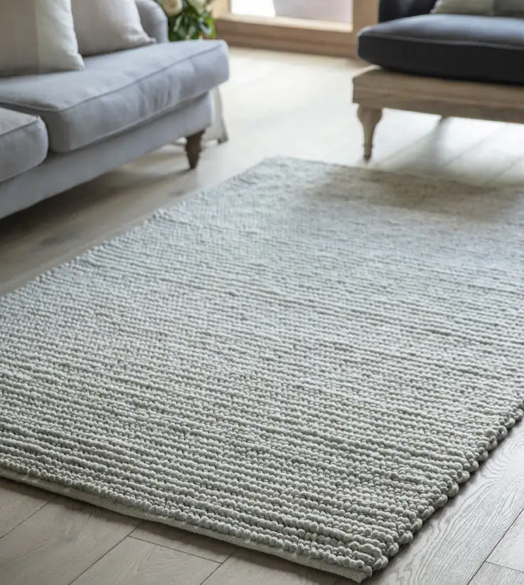 Wool-Polyester Area Rug