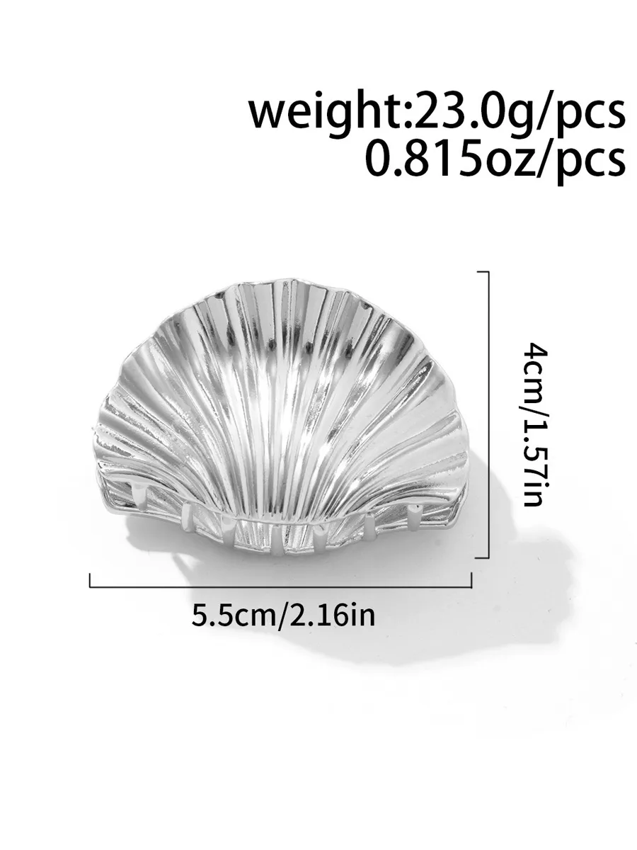 Mira Alloy Shell Hair Clip