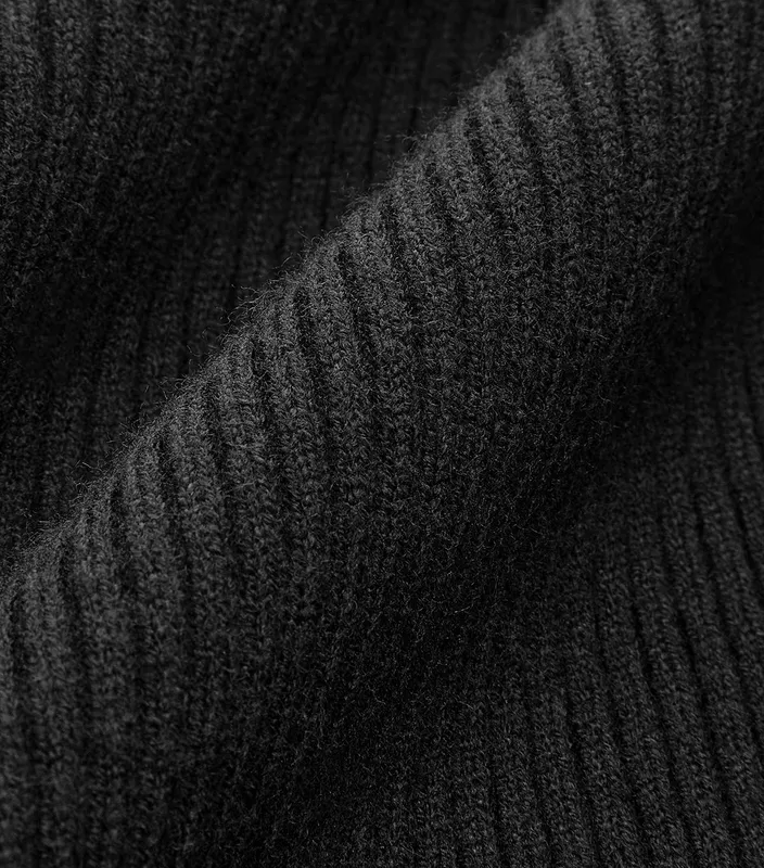 Spring Stylish Ribbed Turtleneck Sweater