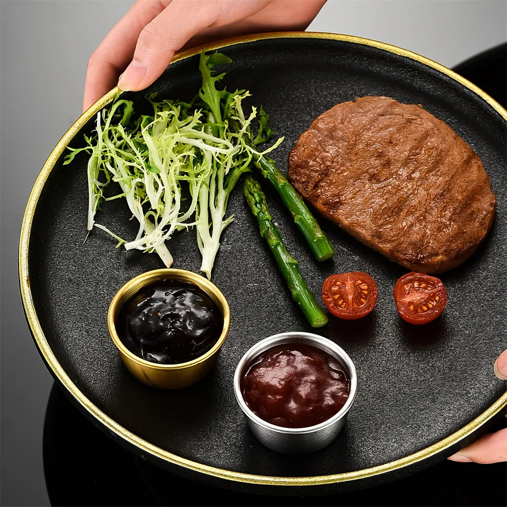 Multi-Use Stainless Steel Seasoning Bowls