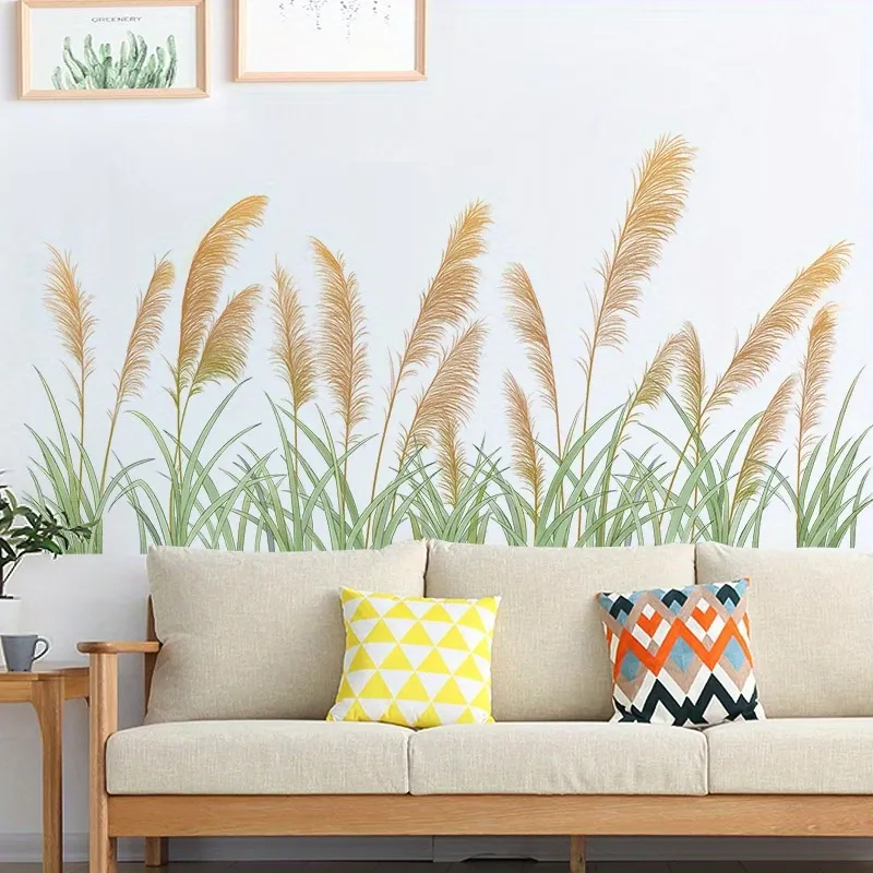 Pampas Grass Wall Stickers