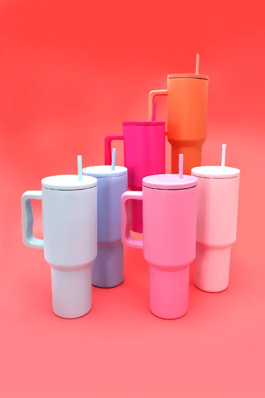 Comfort Grip Vacuum Tumbler