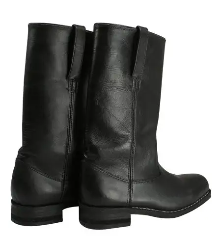 Wide Square Toe Cowboy Boots