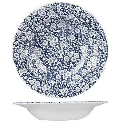 Vintage Prague Victorian Calico Rimmed Bowl