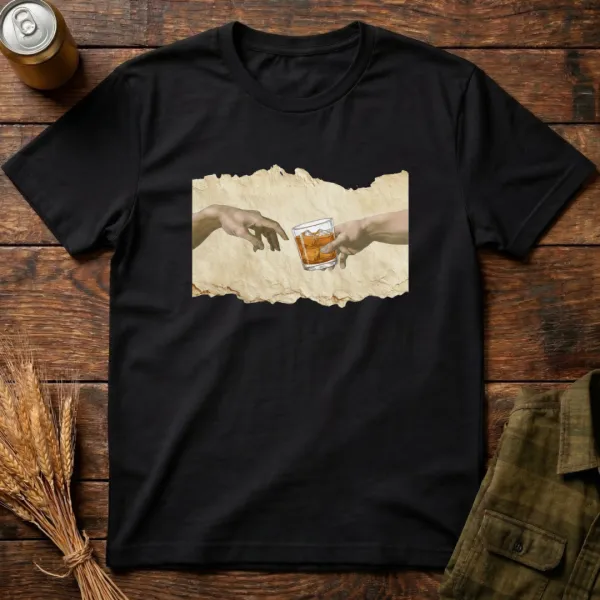 The Last Pour Graphic Cotton T-Shirt