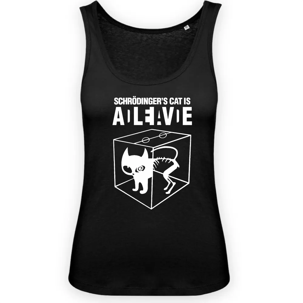 Curious Cat Graphic Tank
