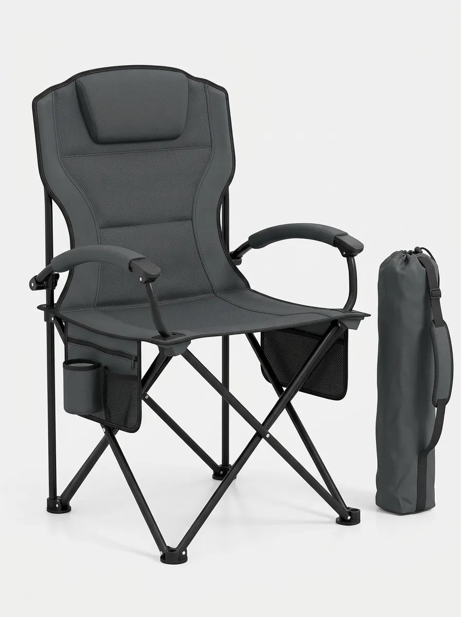Camping Folding Padded Camping Chair