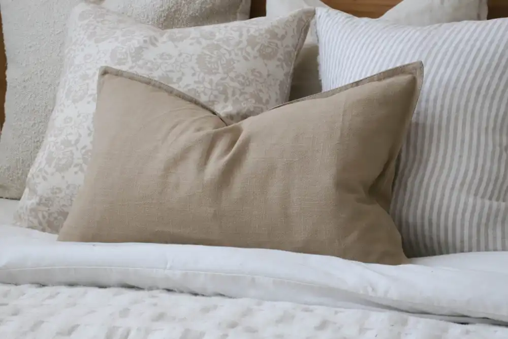 Classic Linen Decorative Cushion