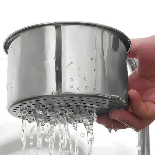 Heavy-Duty Stainless Steel Kitchen Draining Basket