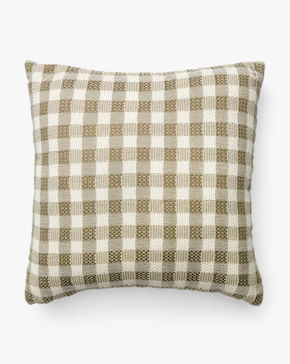 Gingham Indoor-Outdoor Pillow