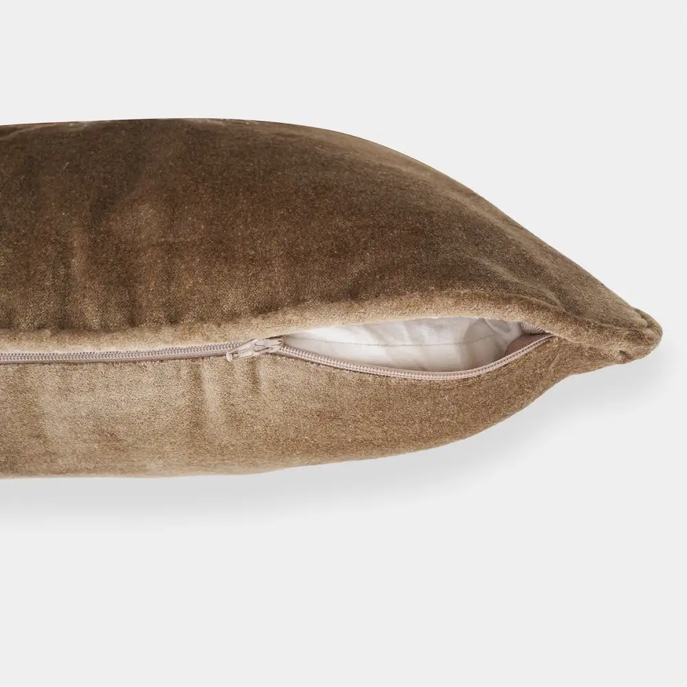 Taupe Leopard Accent Cushion Cover