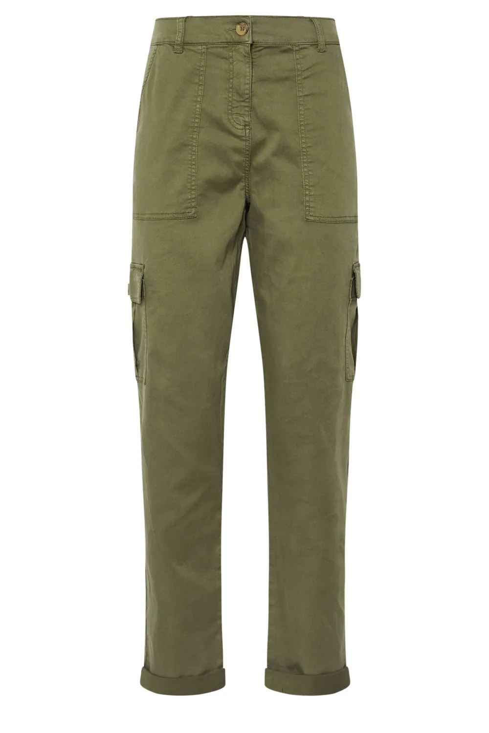 Cargo Pocket Straight Leg Jeans
