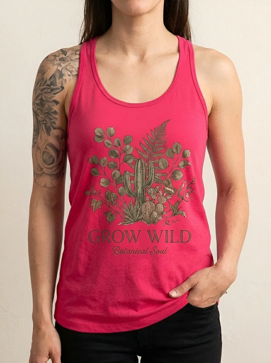 Grow Wild Botanical Tank Top Classic