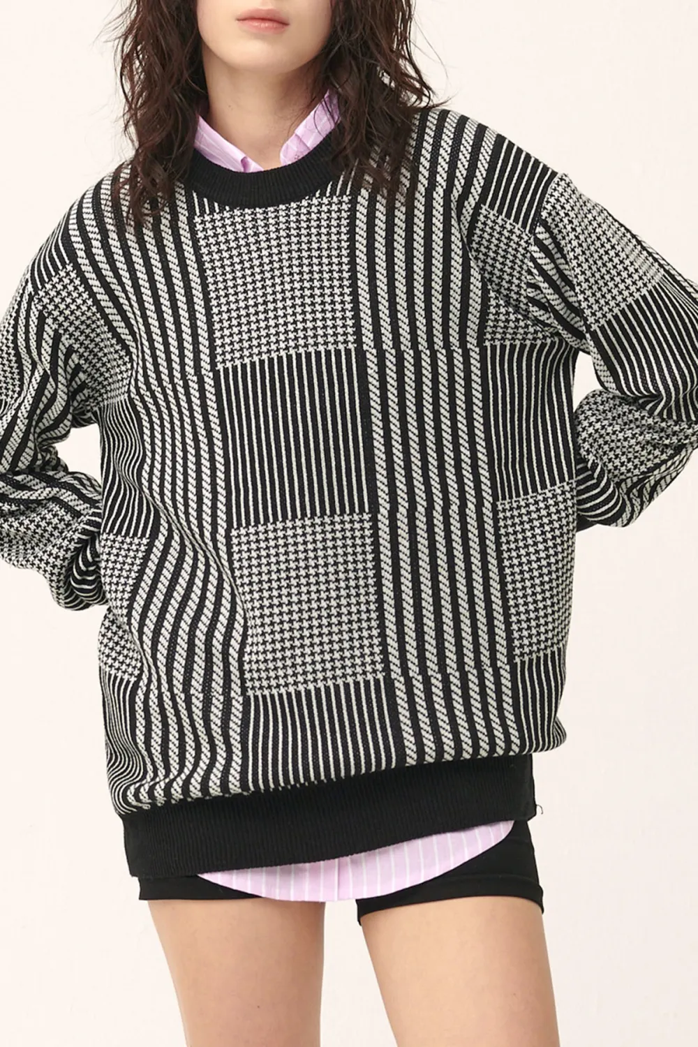 Sweater In Plaid