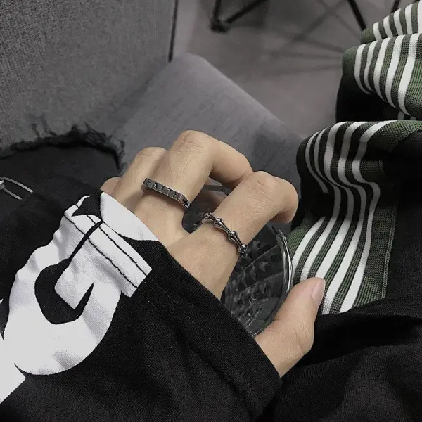 Endless Ripple Texture Ring
