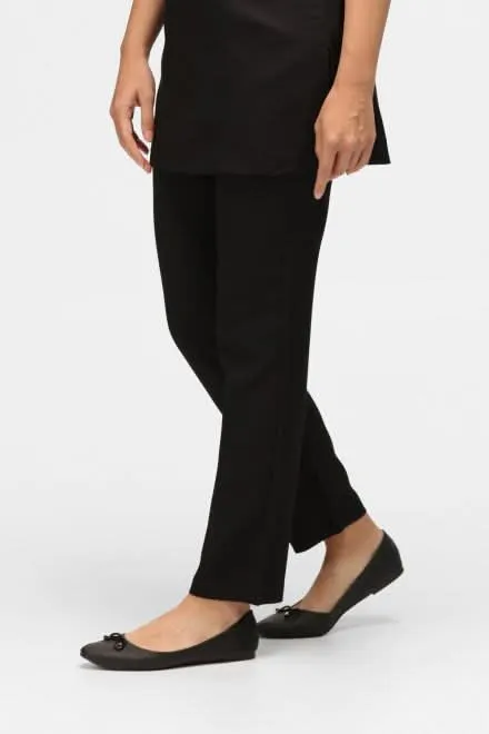Women's Modern Slim Leg High Waist Trousers