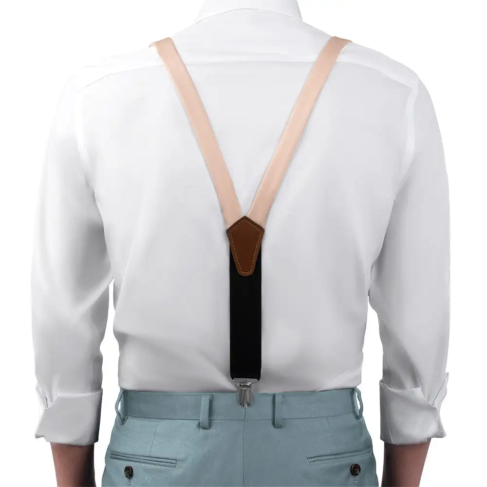 Classic Neat Wedding Suspenders