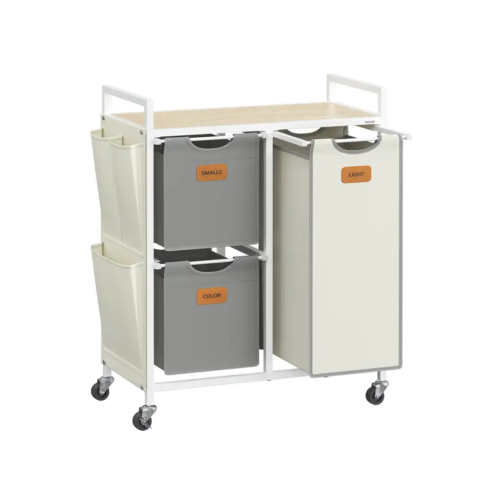 Divided Laundry Storage Basket