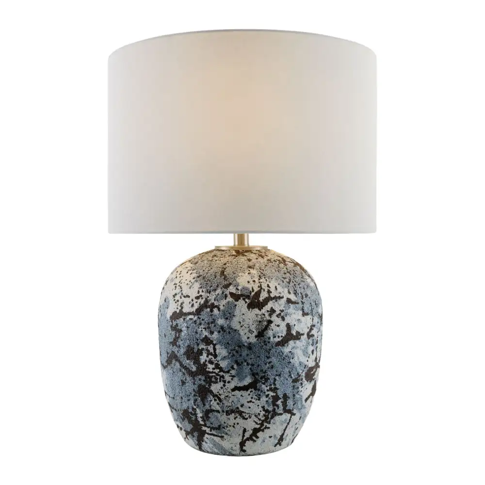 Textured Ceramic Table Lamp