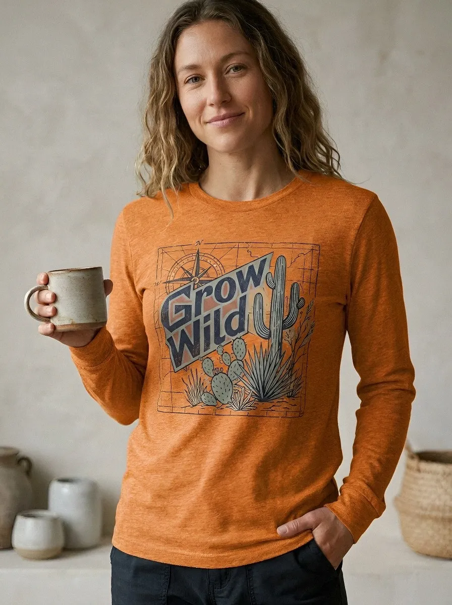 Nature Lover Grow T-Shirt Casual