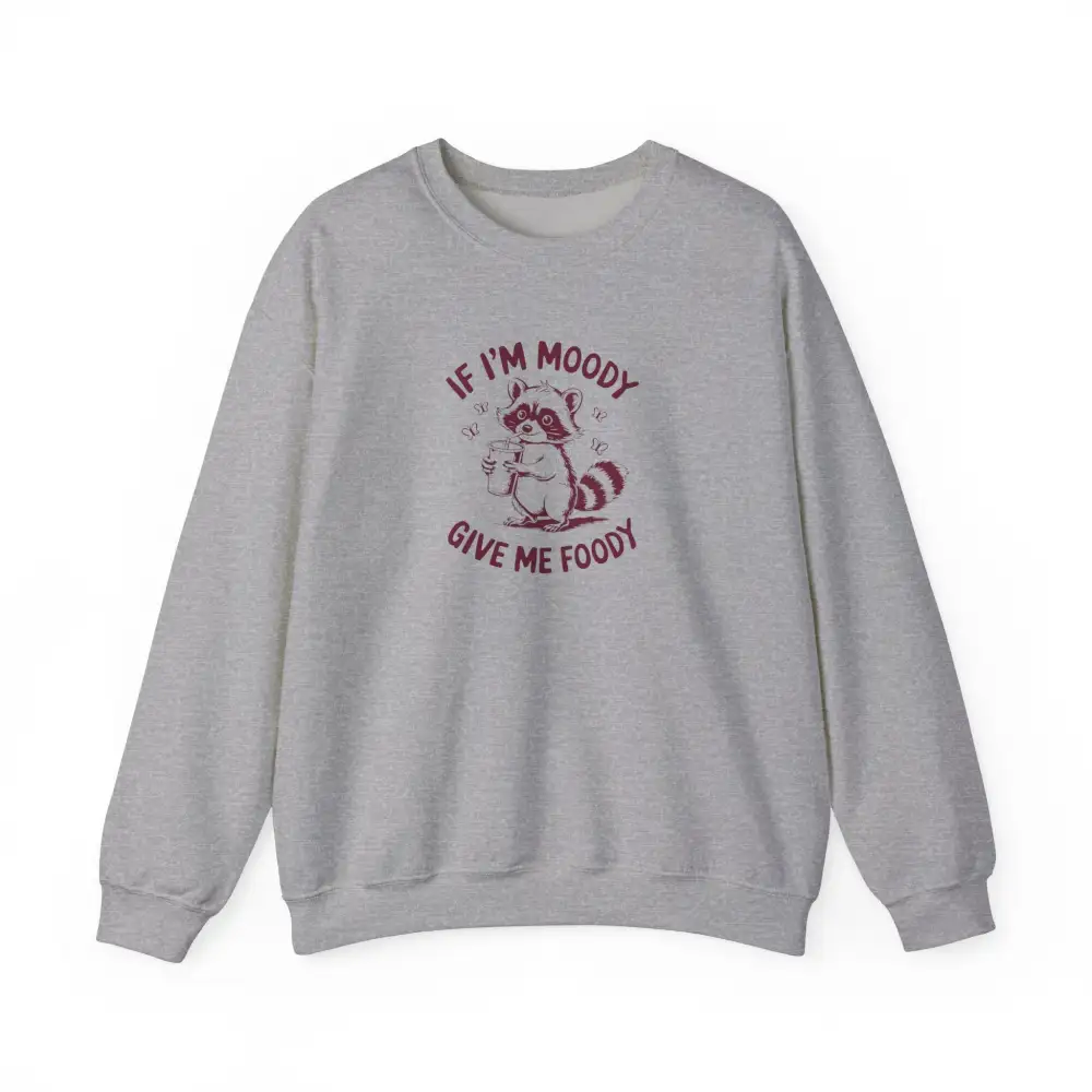 Raccoon Graphic Crewneck Sweatshirt