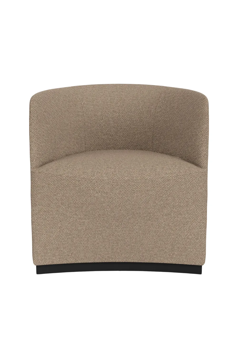 Boucle Low-Back Club Chair
