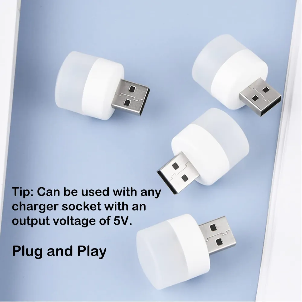 Mini USB Night Light include.