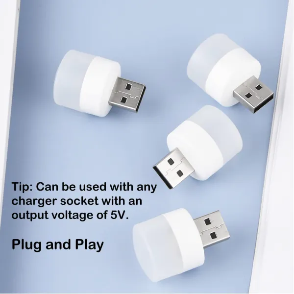 Mini USB Night Light include.