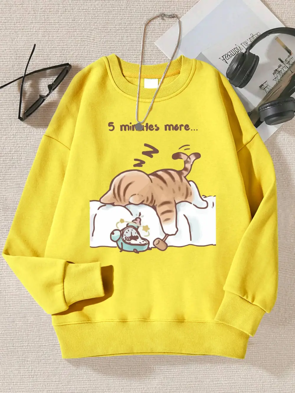 Classic Everyday Cat Sweatshirt