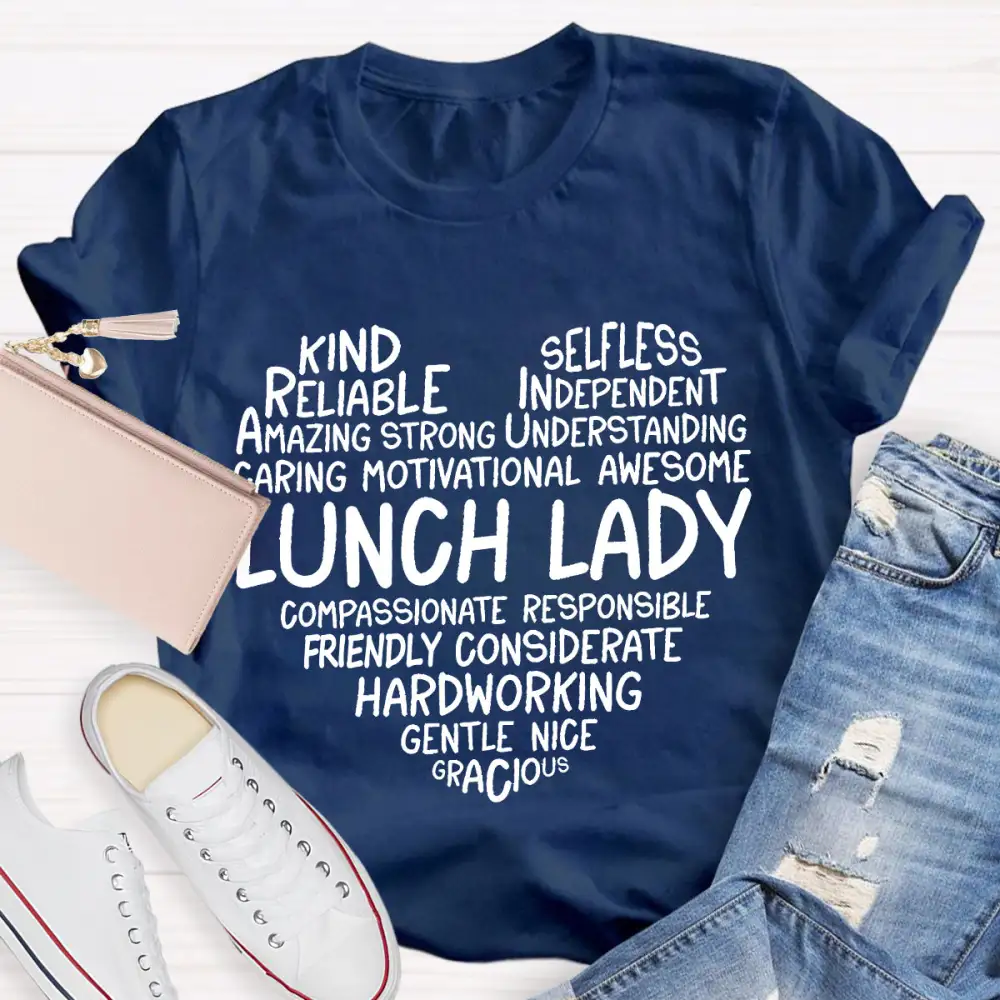 Lunch Lady Kind Amazing T-Shirt